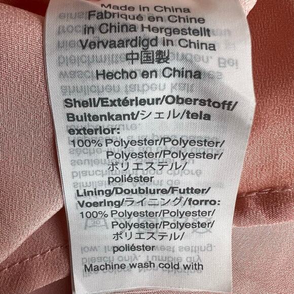 J. Crew Faye Dress  A-line Midi in Blush with Floral Print Women's Medium - Picture 14 of 15